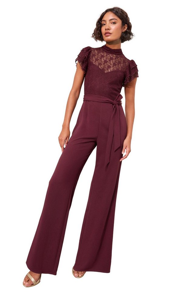 Friends Like These Jumpsuit Friends Like These Scuba-Jumpsuit mit Spitze (1-tlg) von Friends Like These
