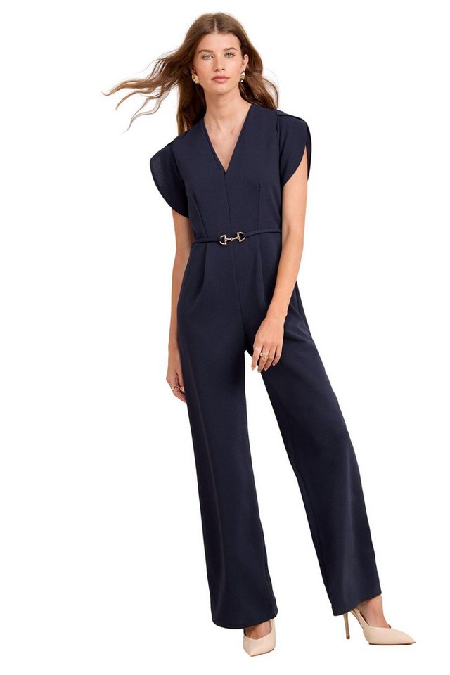Friends Like These Jumpsuit Friends Like These V-Neck Overall mit Tulpenärmeln (1-tlg) von Friends Like These