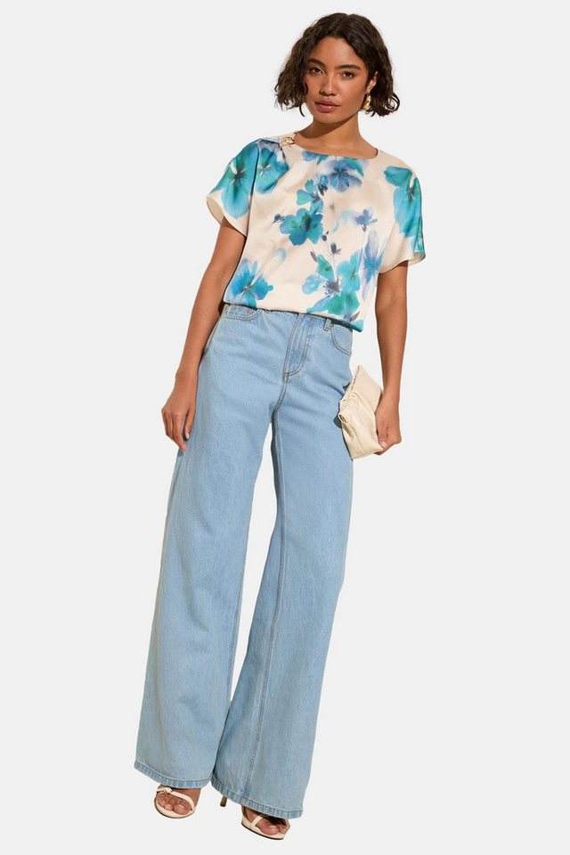 Friends Like These Kurzarmbluse Friends Like These Bluse, Regular (1-tlg) von Friends Like These