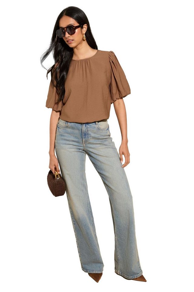 Friends Like These Kurzarmbluse Friends Like These Bluse mit Ballonärmeln (1-tlg) von Friends Like These