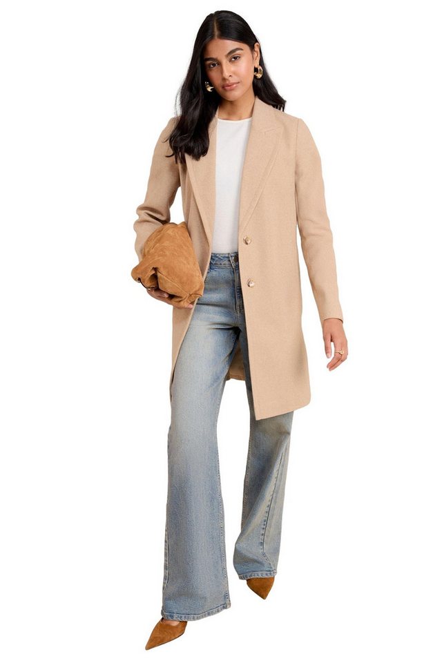 Friends Like These Kurzmantel Friends Like These Mantel mit Knopf, Regular (1-tlg) von Friends Like These