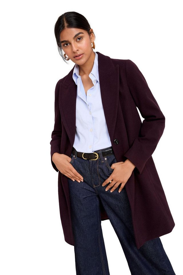 Friends Like These Kurzmantel Friends Like These Mantel mit Knopf, Regular (1-tlg) von Friends Like These