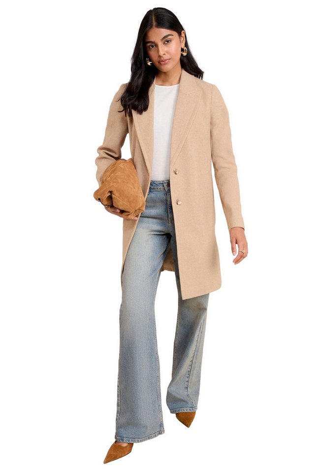 Friends Like These Kurzmantel Friends Like These Mittellanger Mantel, Petite (1-tlg) von Friends Like These