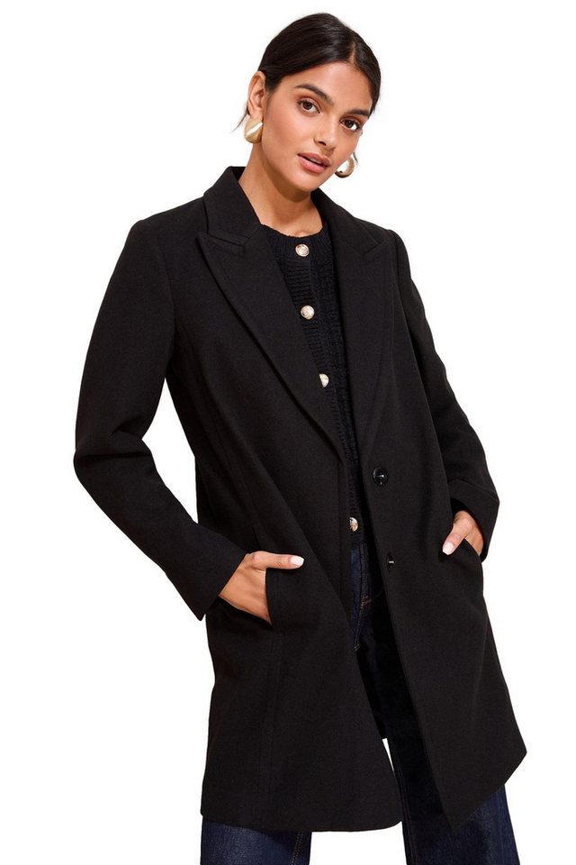 Friends Like These Kurzmantel Friends Like These Mittellanger Mantel, Petite (1-tlg) von Friends Like These