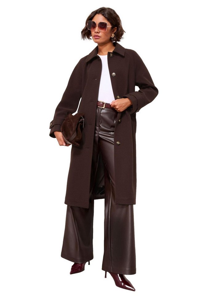 Friends Like These Kurzmantel Friends Like These Smarter Midi-Mantel mit Gürtel (1-tlg) von Friends Like These