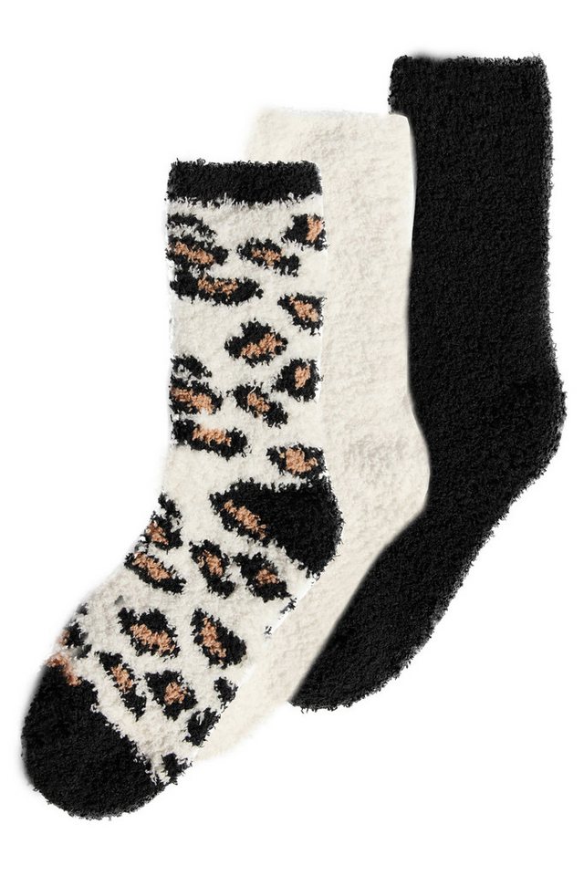 Friends Like These Kuschelsocken Friends Like These Kuschelige Haussocken, 3er-Pack (3-Paar) von Friends Like These