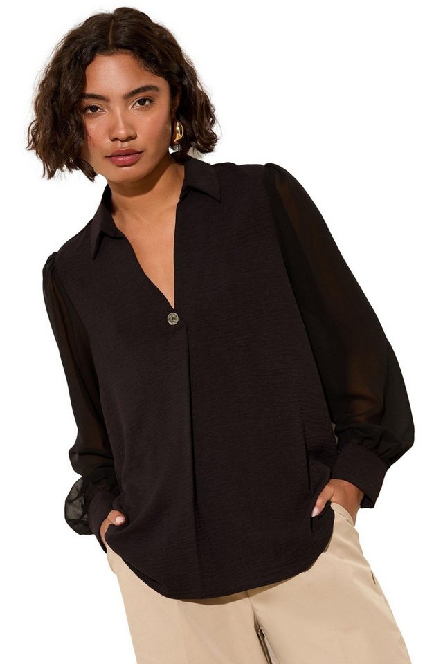 Friends Like These Langarmbluse Friends Like These Bluse mit V-Ausschnitt, Petite (1-tlg) von Friends Like These