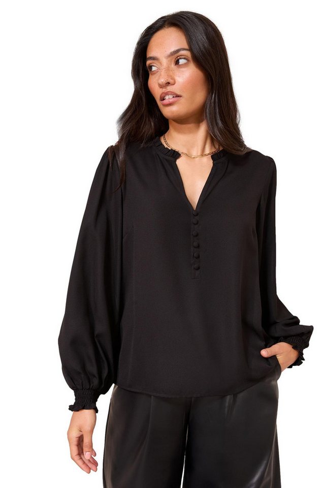 Friends Like These Langarmbluse Friends Like These Langarm-Bluse mit V-Ausschnitt (1-tlg) von Friends Like These