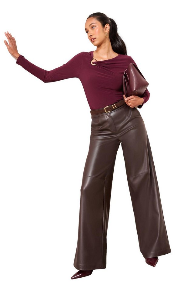 Friends Like These Langarmbluse Friends Like These Oberteil mit Schnalle (1-tlg) von Friends Like These