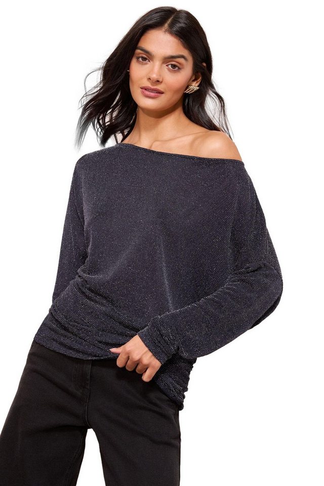 Friends Like These Langarmbluse Friends Like These Schimmerndes Oberteil (1-tlg) von Friends Like These