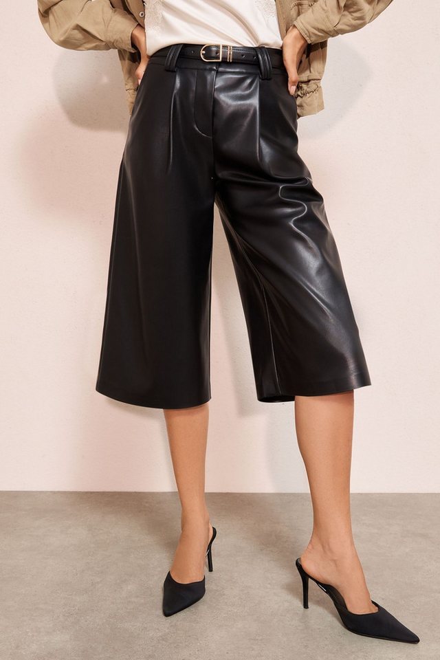 Friends Like These Lederhose Friends Like These Culottes in Lederoptik (1-tlg) von Friends Like These