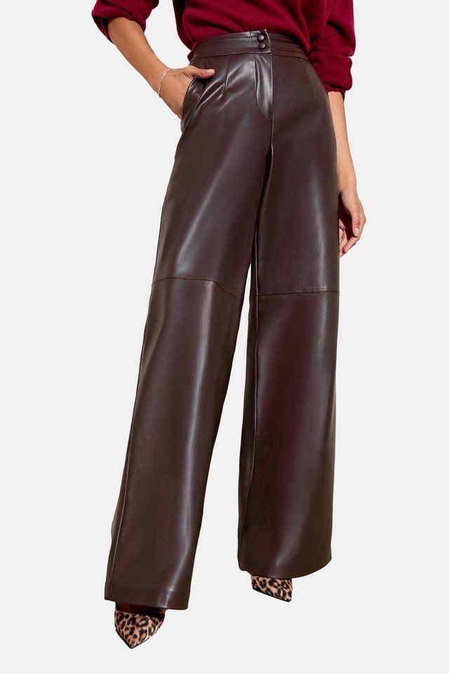 Friends Like These Lederhose Friends Like These X Lucy Mecklenburgh Hose, Reg (1-tlg) von Friends Like These