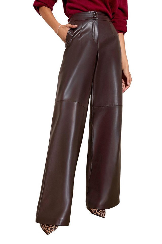 Friends Like These Lederhose Friends Like These X Lucy Mecklenburgh Hose Petite (1-tlg) von Friends Like These