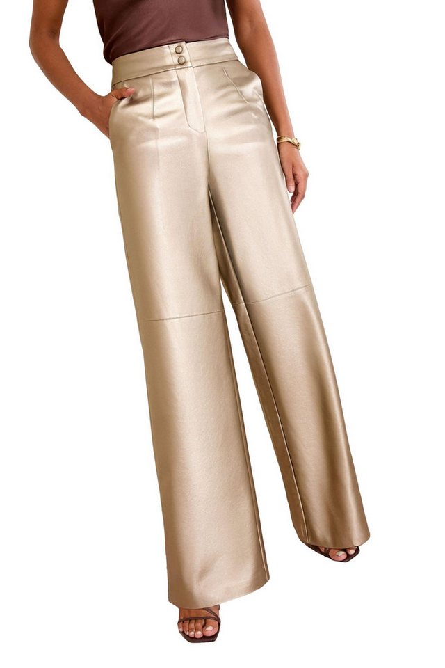 Friends Like These Lederhose Friends Like These X Lucy Mecklenburgh Hose Petite (1-tlg) von Friends Like These