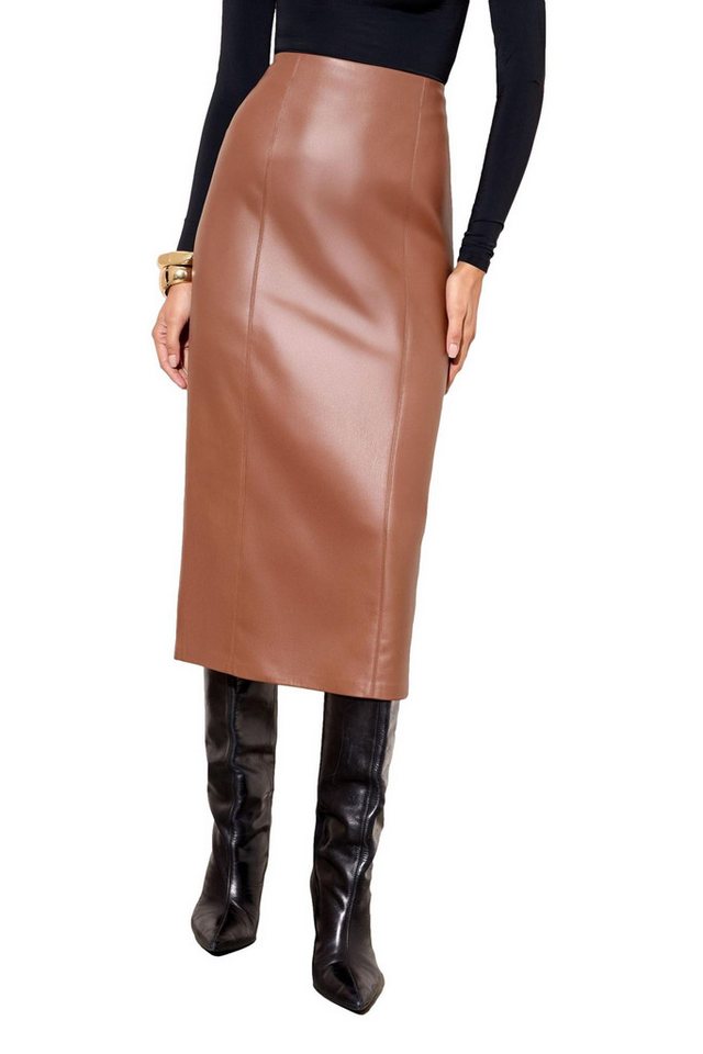 Friends Like These Lederrock Friends Like These Bleistiftrock aus Kunstleder (1-tlg) von Friends Like These