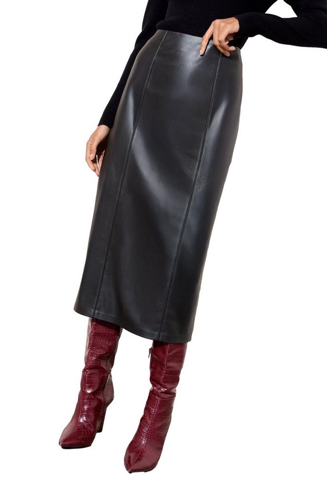 Friends Like These Lederrock Friends Like These Bleistiftrock aus Kunstleder (1-tlg) von Friends Like These