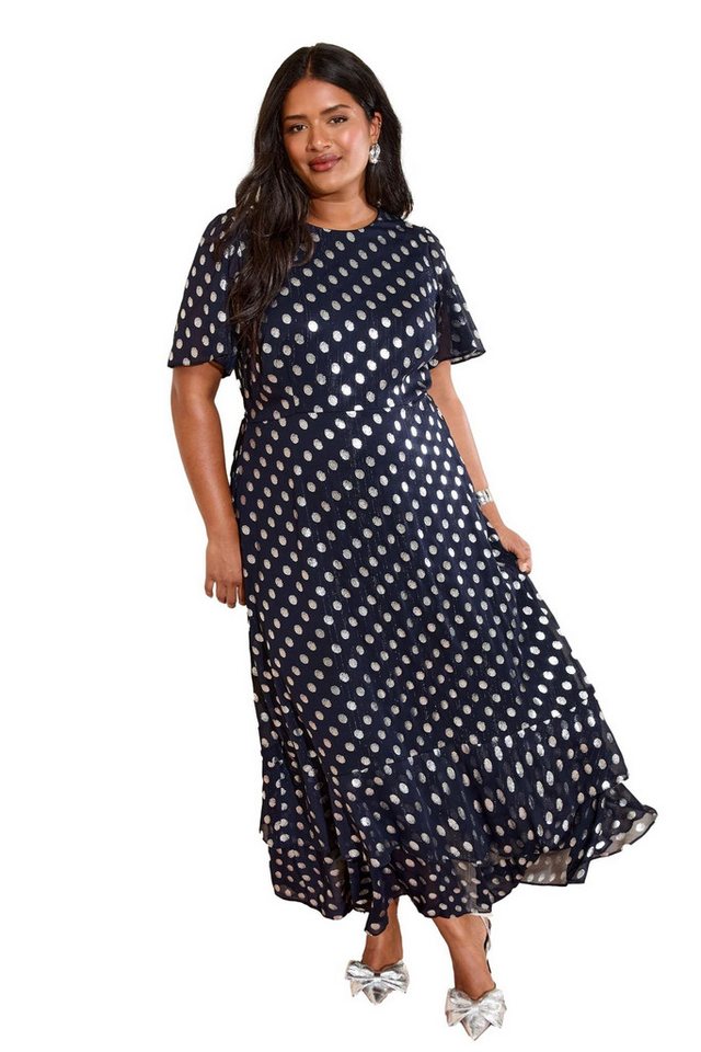 Friends Like These Maxikleid Friends Like These Chiffon-Maxikleid, Curve (1-tlg) von Friends Like These