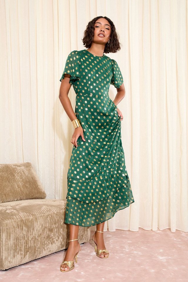 Friends Like These Maxikleid Friends Like These Chiffon-Maxikleid, Petite (1-tlg) von Friends Like These