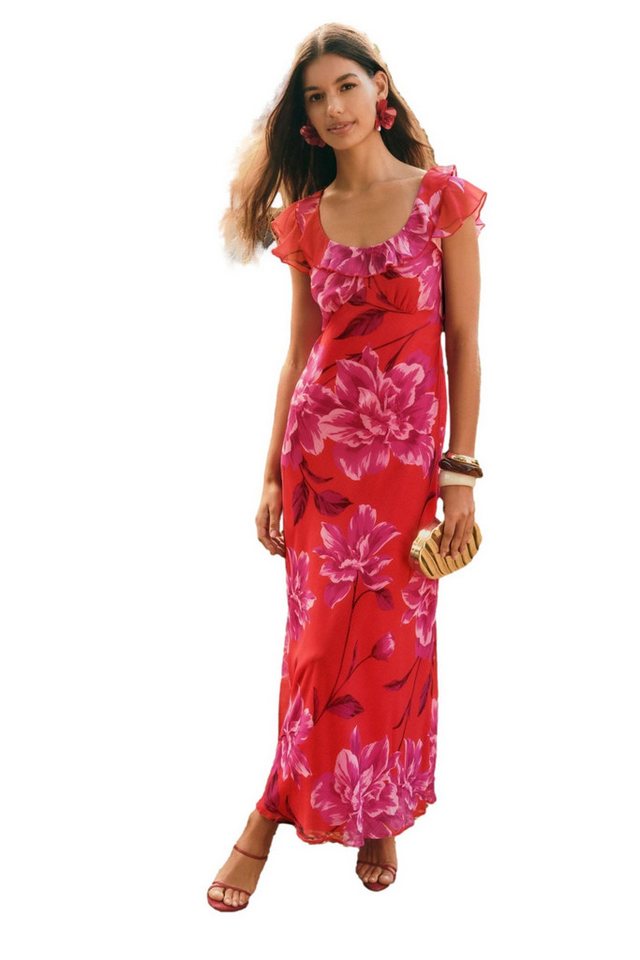 Friends Like These Maxikleid Friends Like These Chiffon-Maxikleid, Regular (1-tlg) von Friends Like These