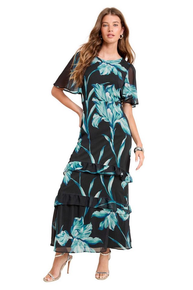 Friends Like These Maxikleid Friends Like These Maxikleid mit Chiffon-Ärmeln (1-tlg) von Friends Like These