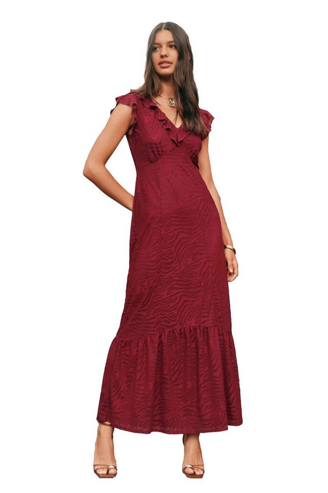 Friends Like These Maxikleid Friends Like These Maxikleid mit Rüschen (1-tlg) von Friends Like These