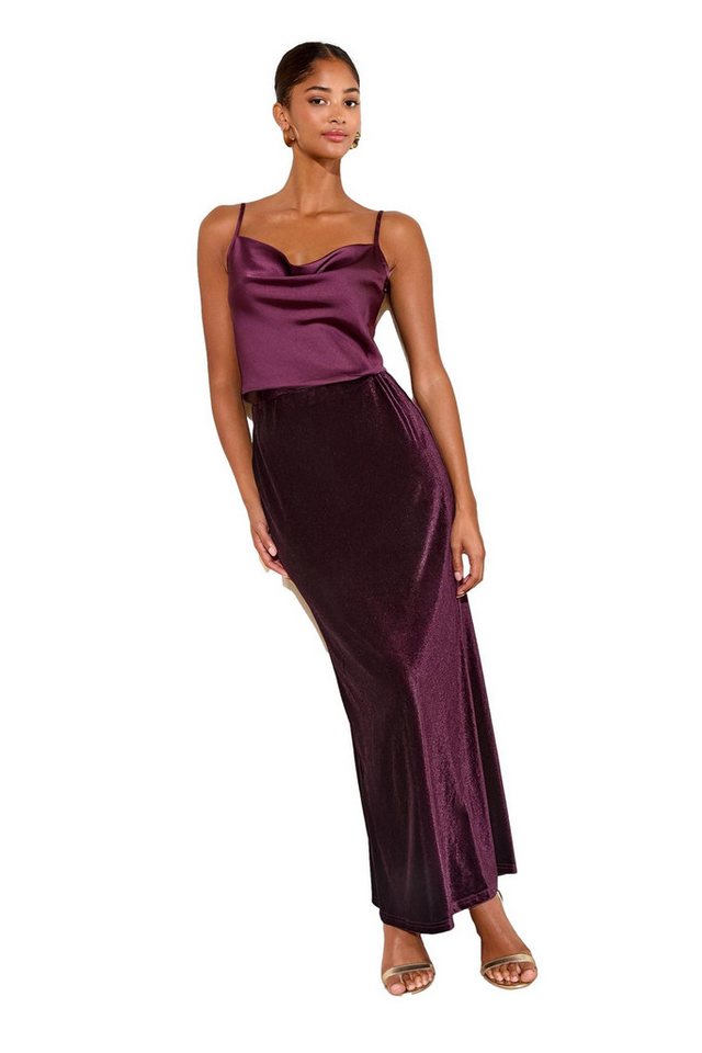 Friends Like These Maxirock Friends Like These Maxirock aus Samt, Regular Fit (1-tlg) von Friends Like These