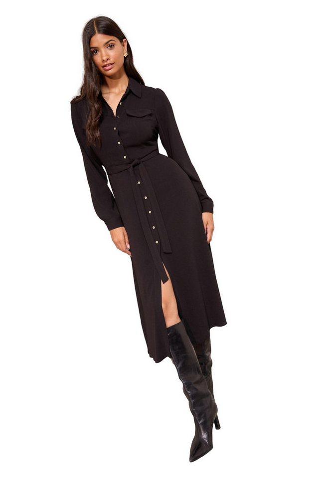 Friends Like These Midikleid Friends Like These Midi-Hemdblusenkleid, Petite (1-tlg) von Friends Like These