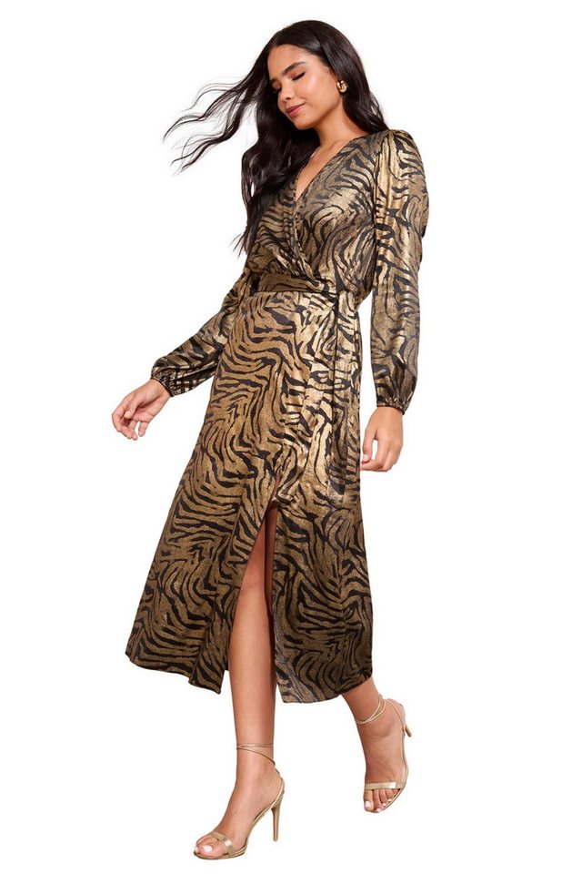 Friends Like These Midikleid Friends Like These Midikleid mit Animalprint (1-tlg) von Friends Like These