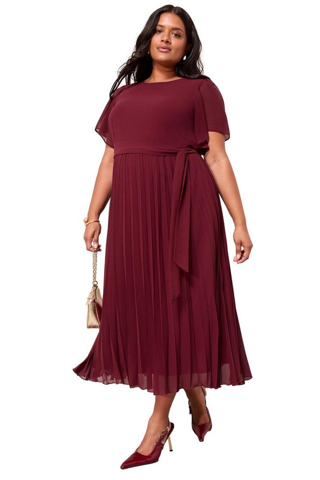 Friends Like These Midikleid Friends Like These Midikleid mit Falten, Curve (1-tlg) von Friends Like These