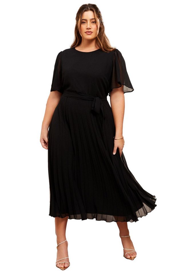 Friends Like These Midikleid Friends Like These Midikleid mit Falten, Curve (1-tlg) von Friends Like These