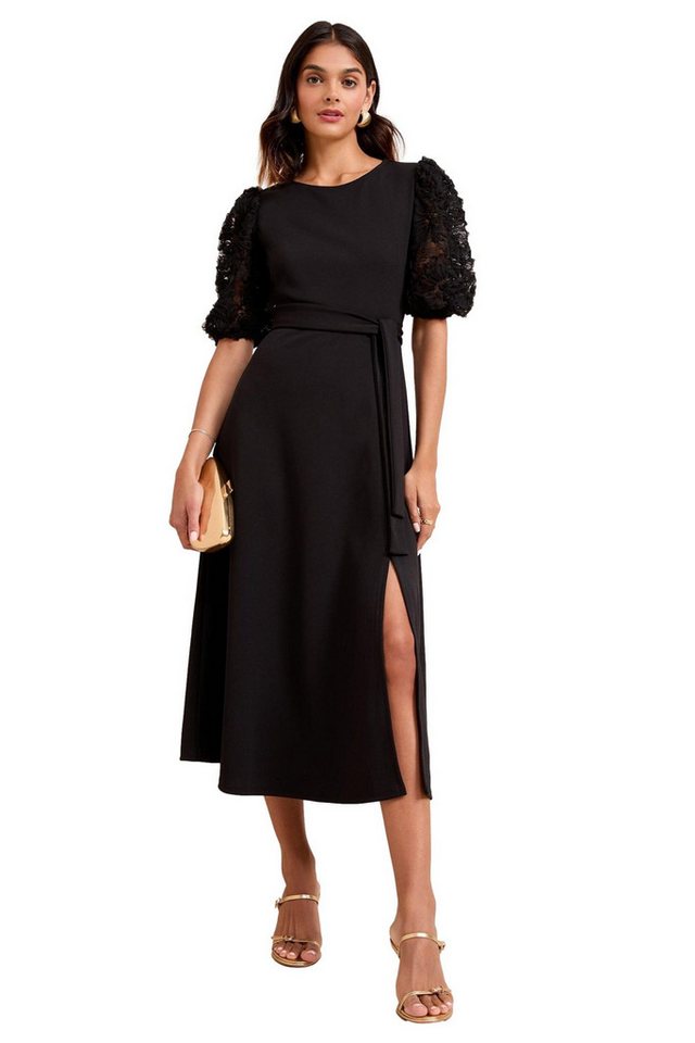 Friends Like These Midikleid Friends Like These Midikleid mit Leo-Print Regular (1-tlg) von Friends Like These