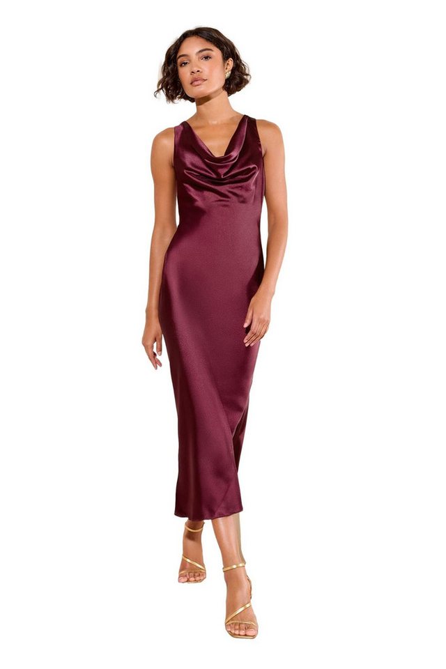 Friends Like These Midikleid Friends Like These Satin-Midikleid, Regular (1-tlg) von Friends Like These