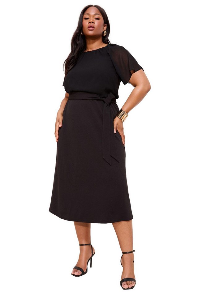 Friends Like These Midikleid Friends Like These Scuba-Midikleid, Curve (1-tlg) von Friends Like These