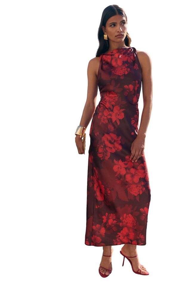 Friends Like These Midikleid Friends Like These ärmelloses Midikleid aus Satin (1-tlg) von Friends Like These