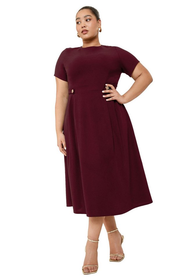 Friends Like These Midikleid Friends Like These tailliertes Midikleid, Curve (1-tlg) von Friends Like These