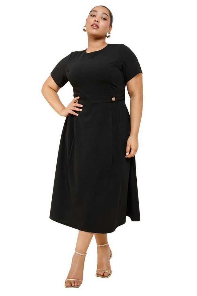 Friends Like These Midikleid Friends Like These tailliertes Midikleid, Curve (1-tlg) von Friends Like These