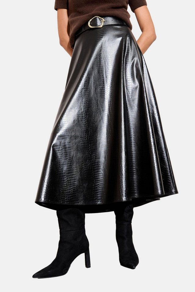 Friends Like These Midirock Friends Like These Midi-Rock mit Kunstledergürtel (1-tlg) von Friends Like These