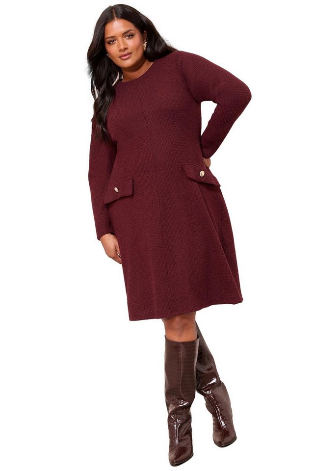 Friends Like These Minikleid Friends Like These Langärmliges Minikleid, Curve (1-tlg) von Friends Like These