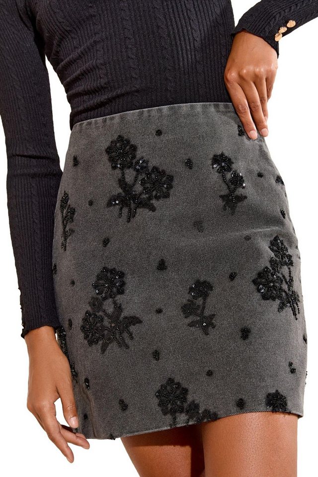 Friends Like These Minirock Friends Like These Verzierter Minirock, Regular (1-tlg) von Friends Like These