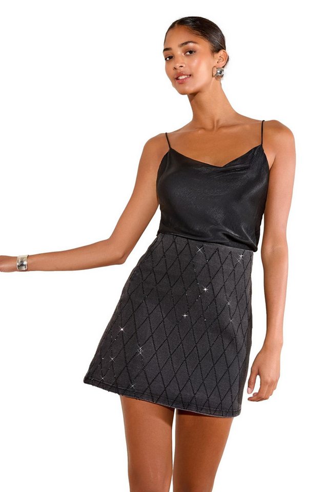 Friends Like These Minirock Friends Like These Verzierter Minirock, Regular (1-tlg) von Friends Like These