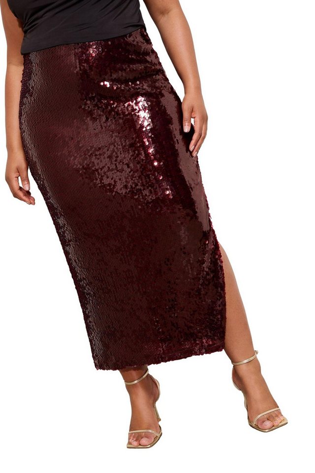 Friends Like These Paillettenrock Friends Like These Maxirock mit Pailletten, Curve (1-tlg) von Friends Like These