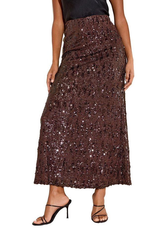 Friends Like These Paillettenrock Friends Like These Maxirock mit Pailletten Regular (1-tlg) von Friends Like These
