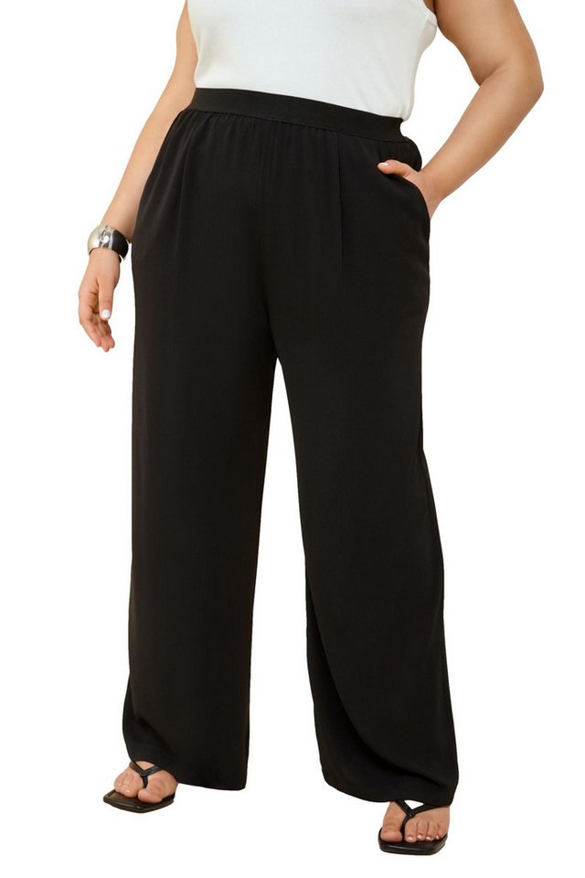 Friends Like These Palazzohose Friends Like These Hose mit weitem Bein, Curve (1-tlg) von Friends Like These