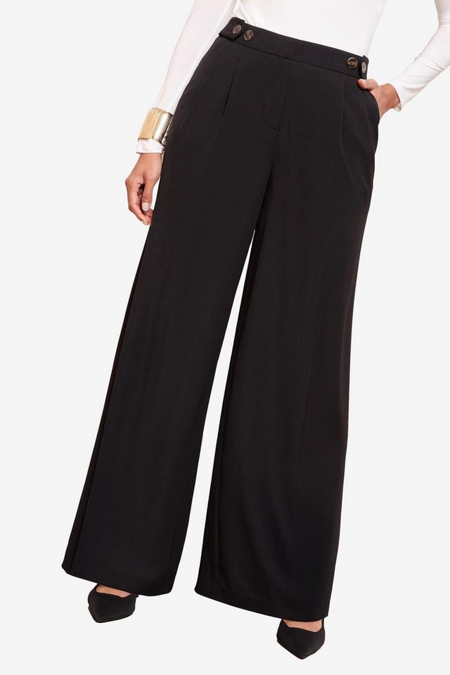 Friends Like These Palazzohose Friends Like These Premium Hose mit weitem Bein (1-tlg) von Friends Like These