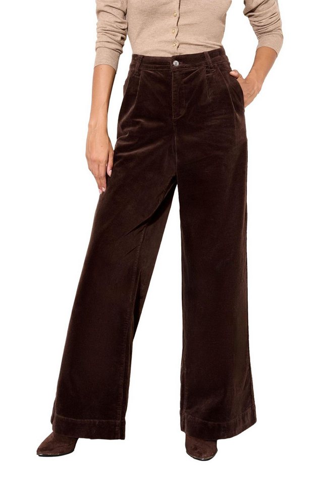 Friends Like These Palazzohose Friends Like These weite Bundfalten-Cordhose (1-tlg) von Friends Like These