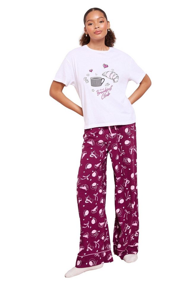 Friends Like These Pyjama Friends Like These Breakfast Club Pyjama, Petite (2 tlg) von Friends Like These