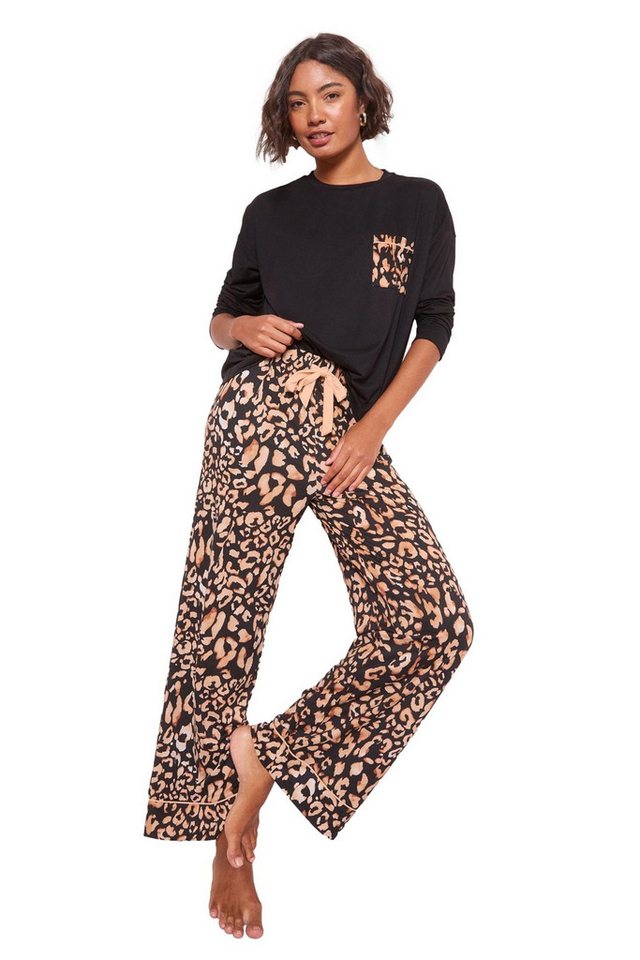 Friends Like These Pyjama Friends Like These Pyjama mit Animalprint, Regular (2 tlg) von Friends Like These