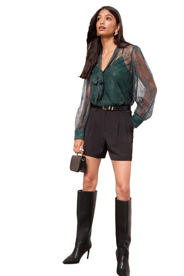 Friends Like These Spitzenbluse Friends Like These Schluppenbluse mit Spitze (1-tlg) von Friends Like These