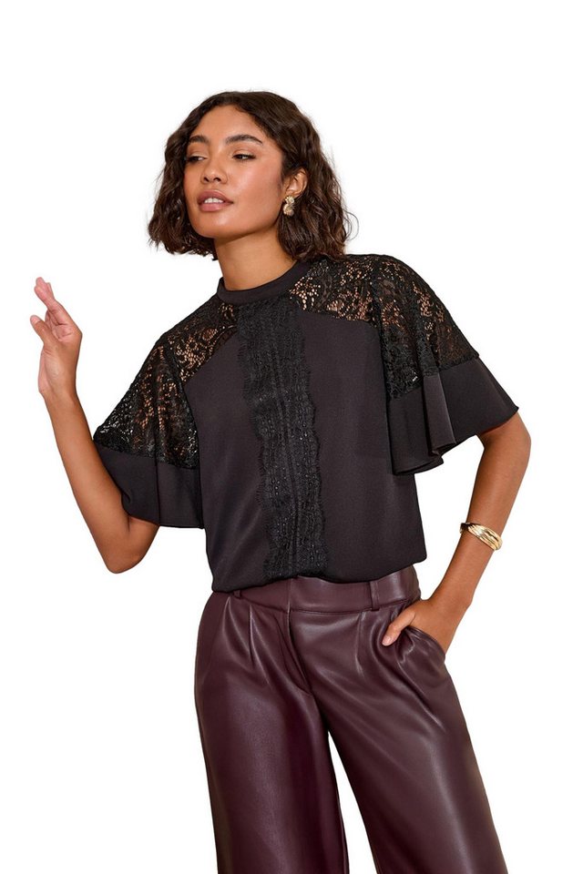 Friends Like These Spitzenbluse Friends Like These Spitzenbluse mit Flatterärmeln (1-tlg) von Friends Like These