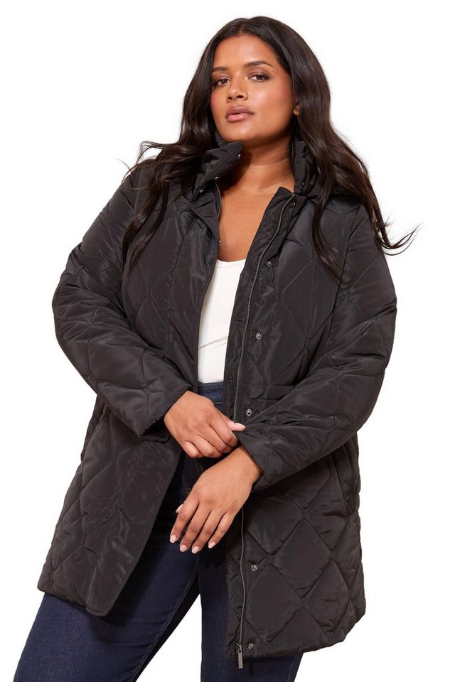 Friends Like These Steppmantel Friends Like These wattierter Mantel, Curve (1-tlg) von Friends Like These